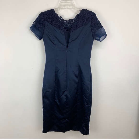 navy Blue Cocktail Dress. - Picture 5 of 10
